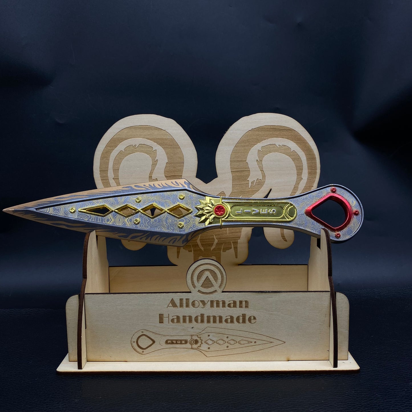 Hight-Quality Game Kunai Metal Craft For Collection