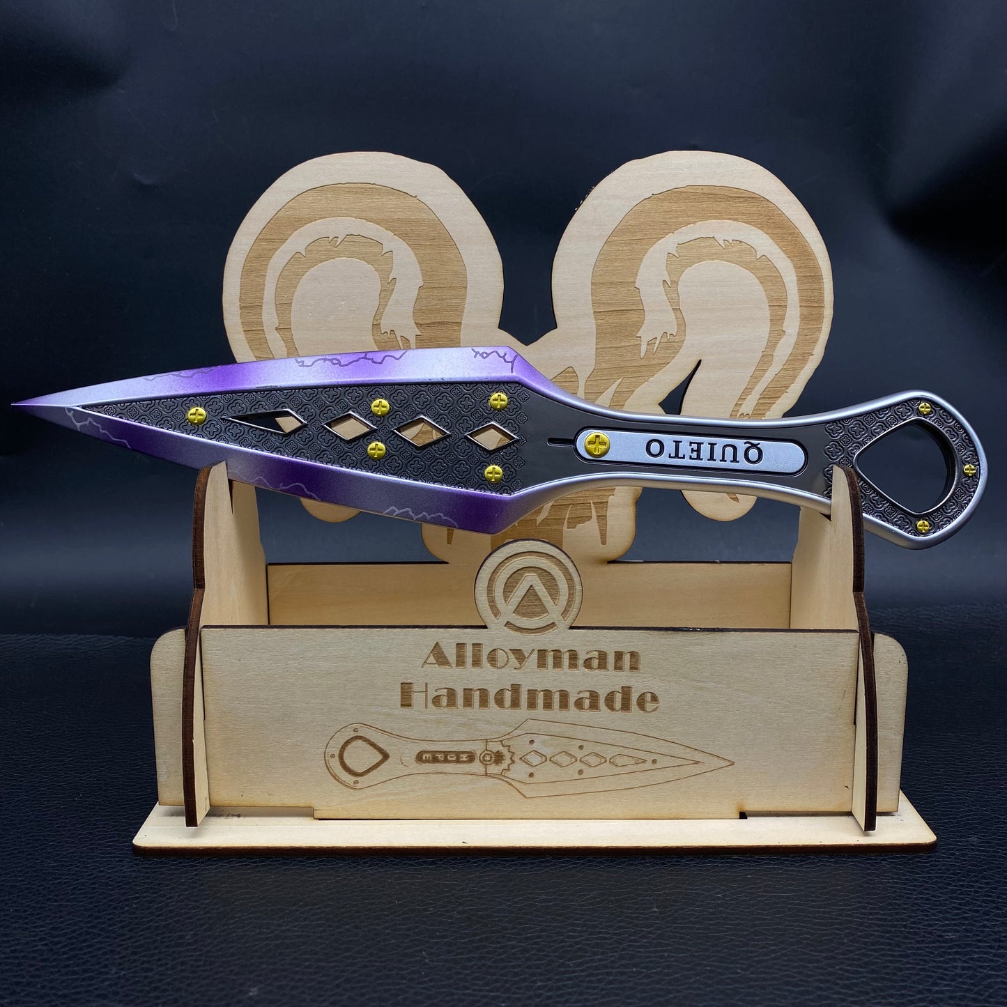 Hight-Quality Game Kunai Metal Craft For Collection