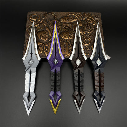 Valo Kuronami Kunai 2.0 Alloy Blunt Blade Prop For Display