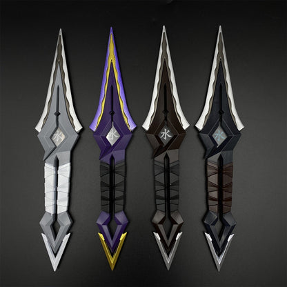 Valo Kuronami Kunai 2.0 Alloy Blunt Blade Prop For Display