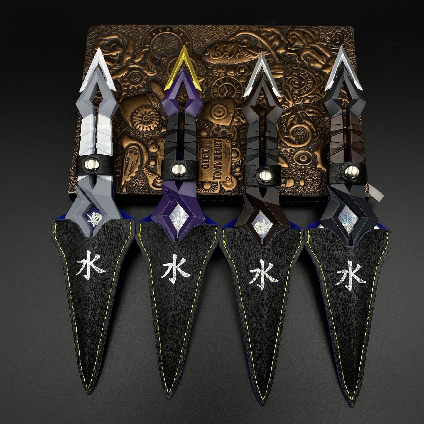 Valo Kuronami Kunai 2.0 Alloy Blunt Blade Prop For Display