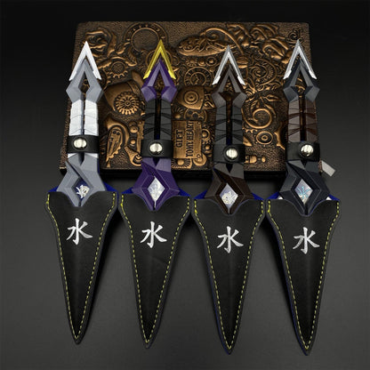 Valo Kuronami Kunai 2.0 Alloy Blunt Blade Prop For Display