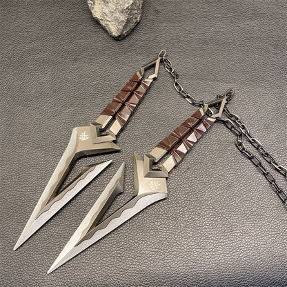 Kuronami No Yaiba Brown Metal Props USA Stock