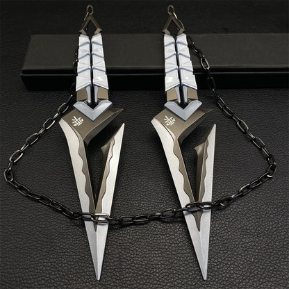 Kuronami No Yaiba White Melee Metal Props USA Stock