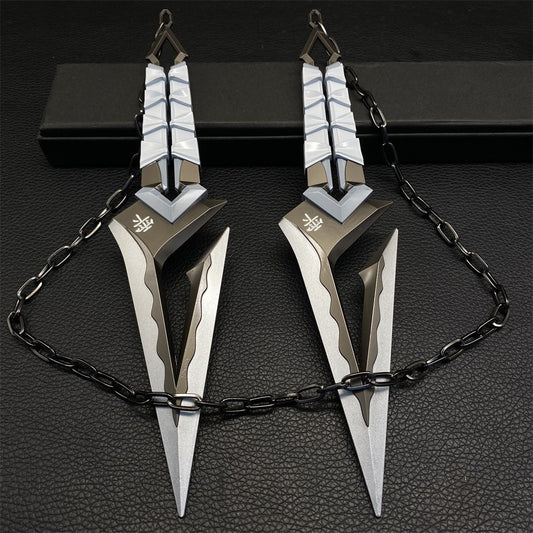 Kuronami No Yaiba White Melee Metal Props USA Stock