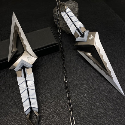 Kuronami No Yaiba White Melee Metal Props USA Stock