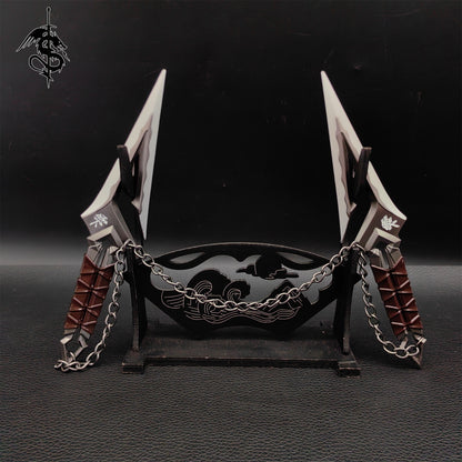 Metal Kuronami No Yaiba Melee Props A Pair