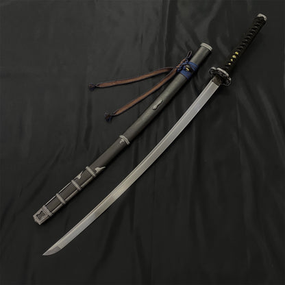 Life-Size Katana Set: Kusabimaru, Gracious Gift of Tears, Black Mortal Blade