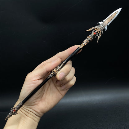 Famous Anime Guardian Of The Land Spear Metal Replica