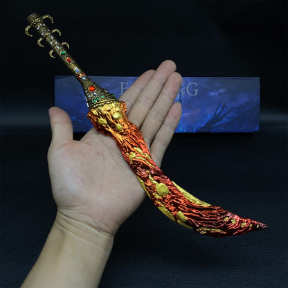 Metal Lava Knife Metal Mini Replica With Gift Box