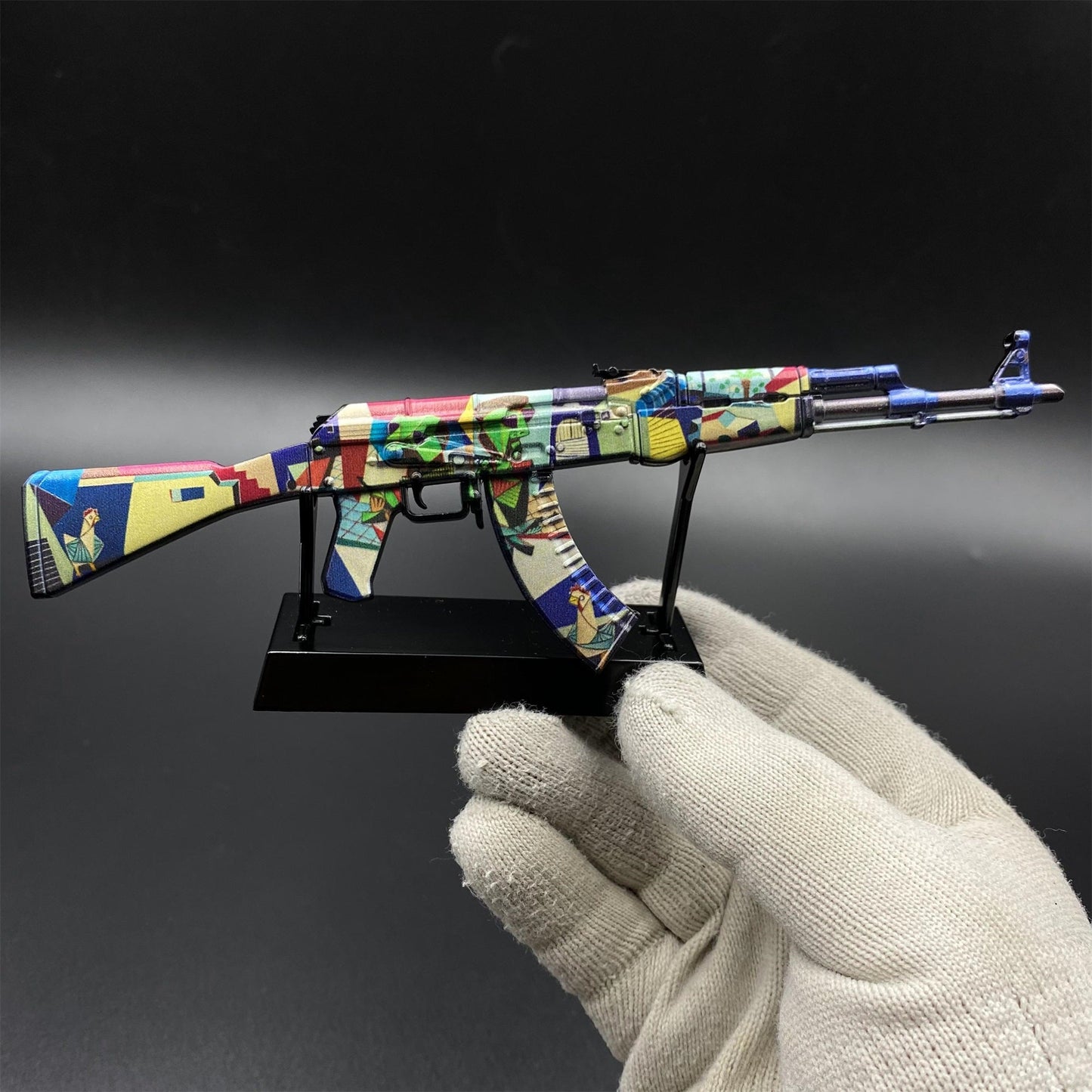 Hot Game CS2 AK47 Leet Museo Metal Replica Game Prop Collectible