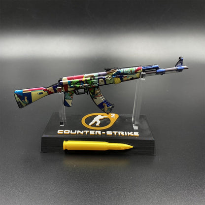 Hot Game CS2 AK47 Leet Museo Metal Replica Game Prop Collectible