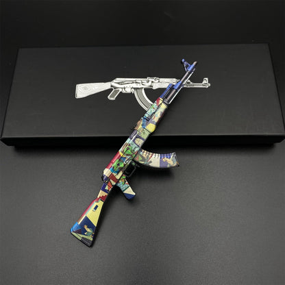 Hot Game CS2 AK47 Leet Museo Metal Replica Game Prop Collectible