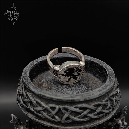 Leo Ring Alloy Open Ring Craft Replica