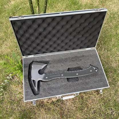 40CM / 15.7" 8Cr Steel Re9 Leon Hatchet Leon Axe Full Tang Camping Axe For Collection