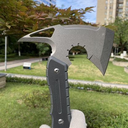 40CM / 15.7" 8Cr Steel Re9 Leon Hatchet Leon Axe Full Tang Camping Axe For Collection