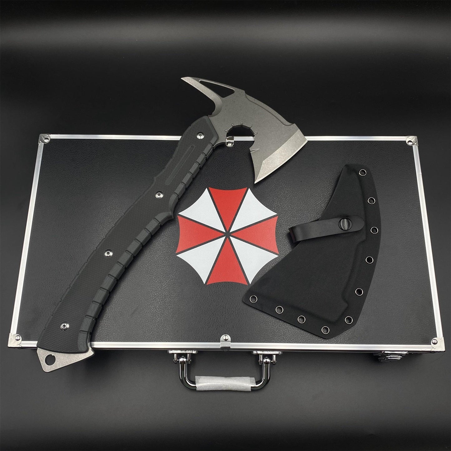 40CM / 15.7" 8Cr Steel Re9 Leon Hatchet Leon Axe Full Tang Camping Axe For Collection