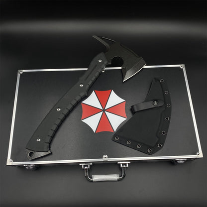 40CM / 15.7" 8Cr Steel Re9 Leon Hatchet Leon Axe Full Tang Camping Axe For Collection