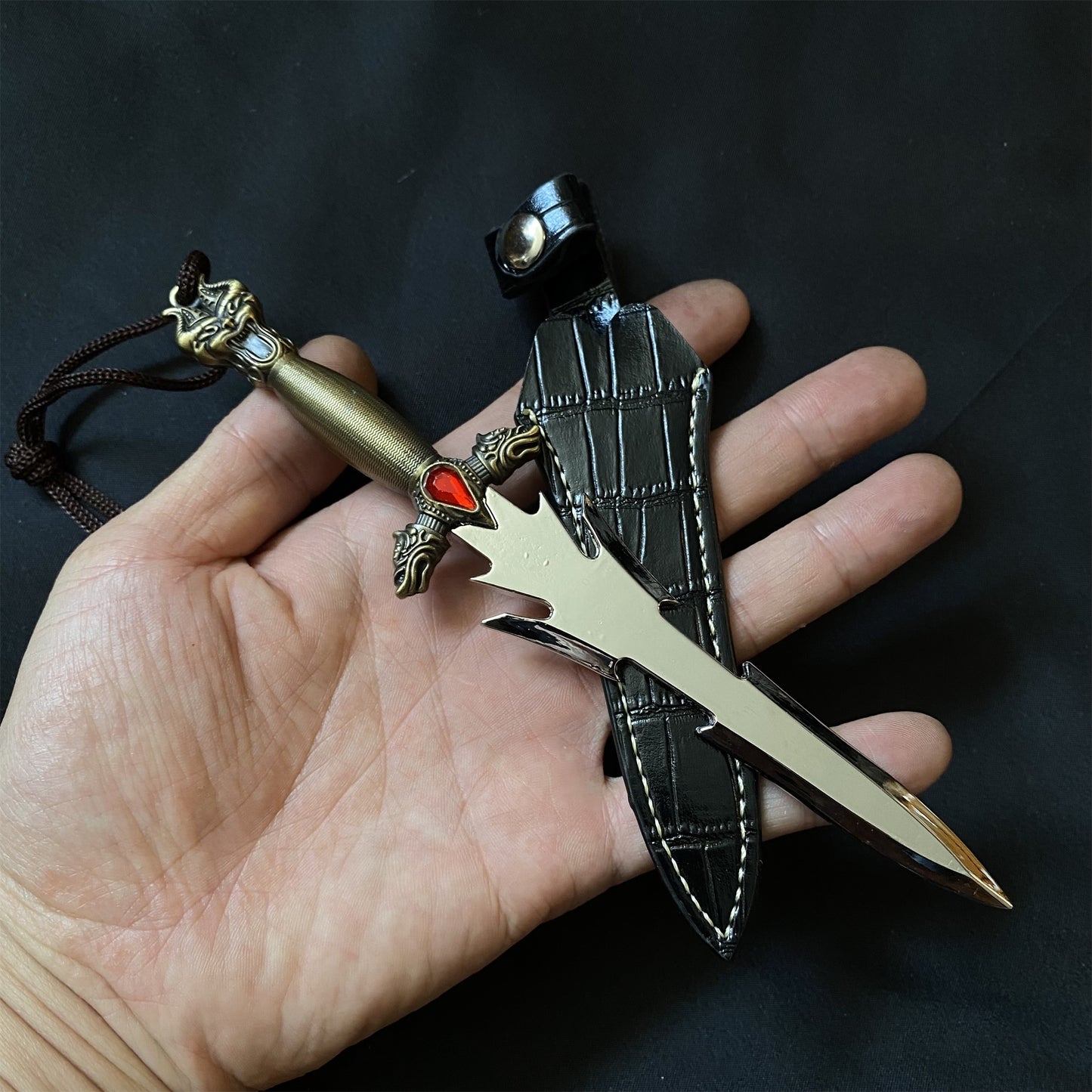 Metal Short Sword Letter Opener Set