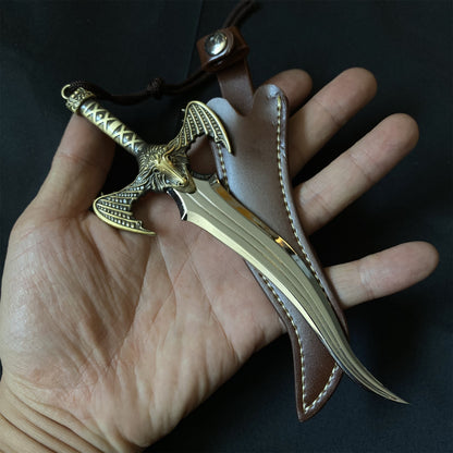 Metal Short Sword Letter Opener Set