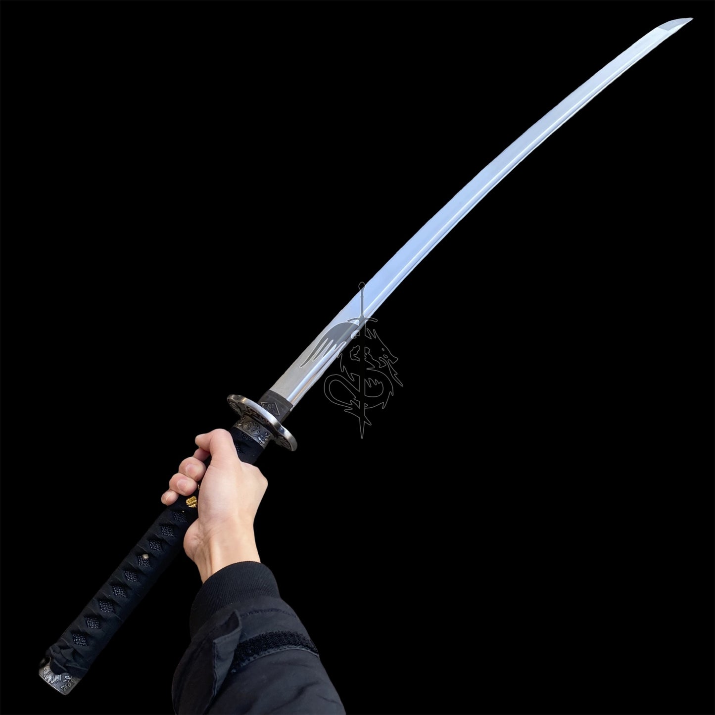 Life-Size Katana Set: Kusabimaru, Gracious Gift of Tears, Black Mortal Blade