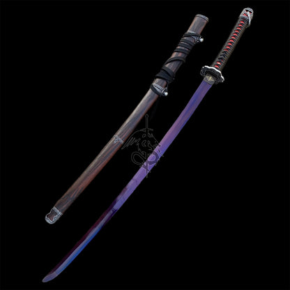 Life-Size Katana Set: Kusabimaru, Gracious Gift of Tears, Black Mortal Blade