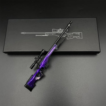 Hot Game CS2 Lightning Strike AWP Metal Replica Game Prop Collectible