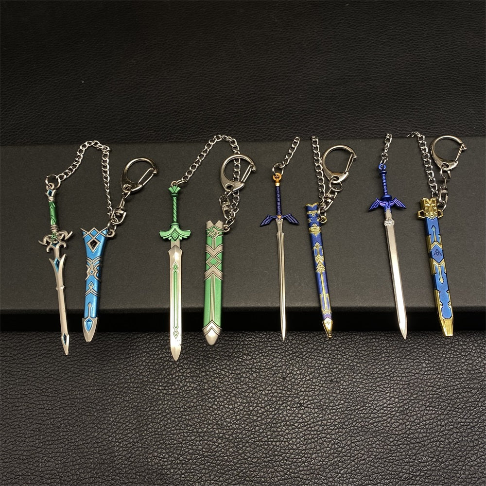 Link Master Mini Sword 4 In 1 Pack  Metal Props USA Stock