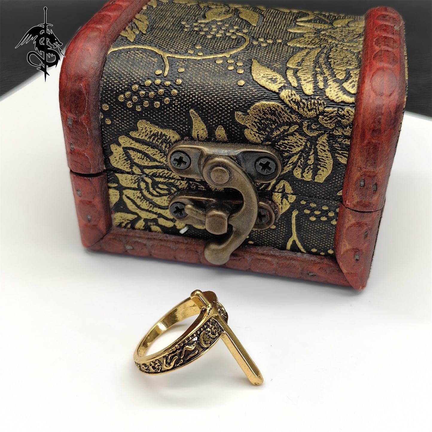 Alloy Lloyd's Sword Ring Cool Jewelry Gift