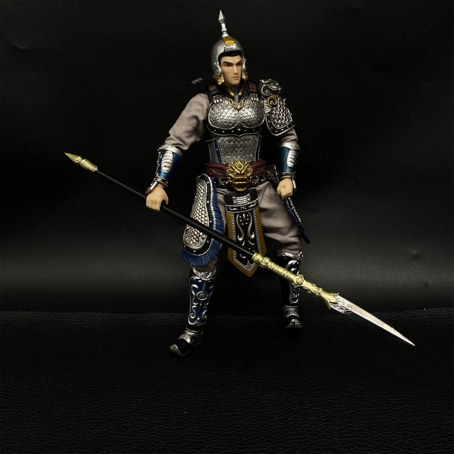 Chinese Ancient Three Kingdoms Long Sky Spear Metal Replica