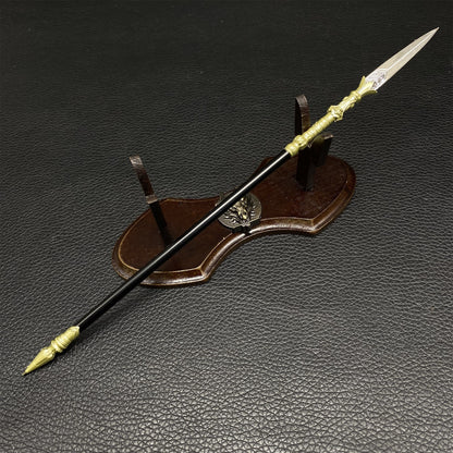 Chinese Ancient Three Kingdoms Long Sky Spear Metal Replica