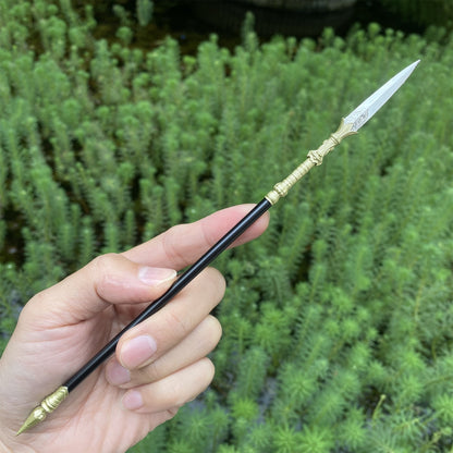 Chinese Ancient Three Kingdoms Long Sky Spear Metal Replica