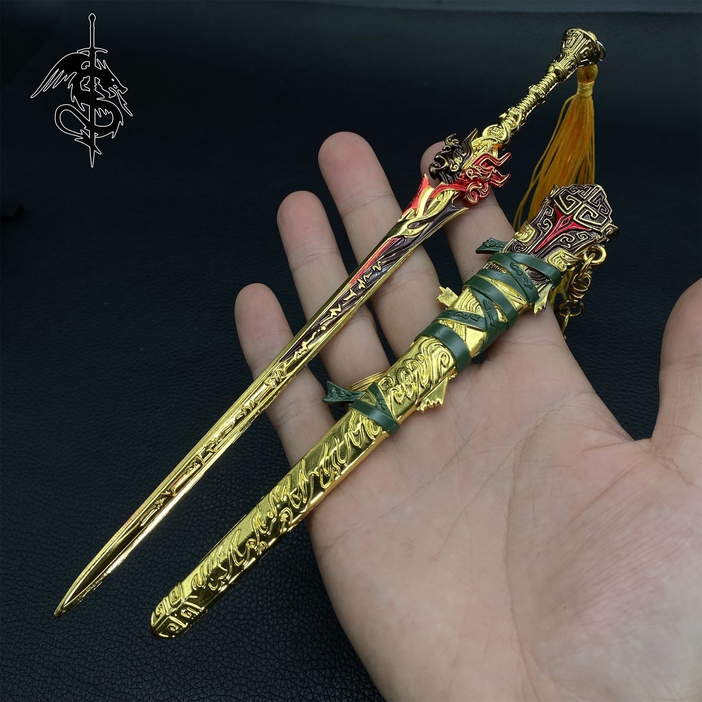 22cm Long Sword Clear Game Peripherals Props