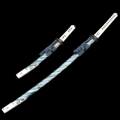 Jin Sakai Katana & Tanto Set-Damascus Steel Special Edition