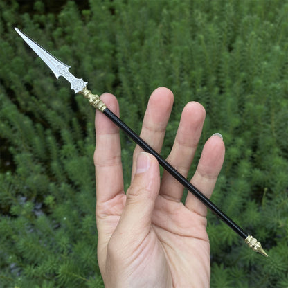 Chinese Ancient Cold Weapons Lotus Spear Metal Replica