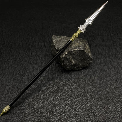 Chinese Ancient Cold Weapons Lotus Spear Metal Replica