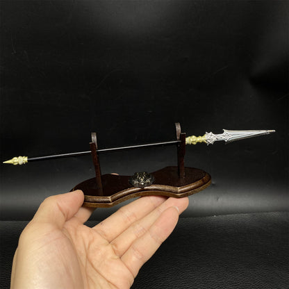 Chinese Ancient Cold Weapons Lotus Spear Metal Replica