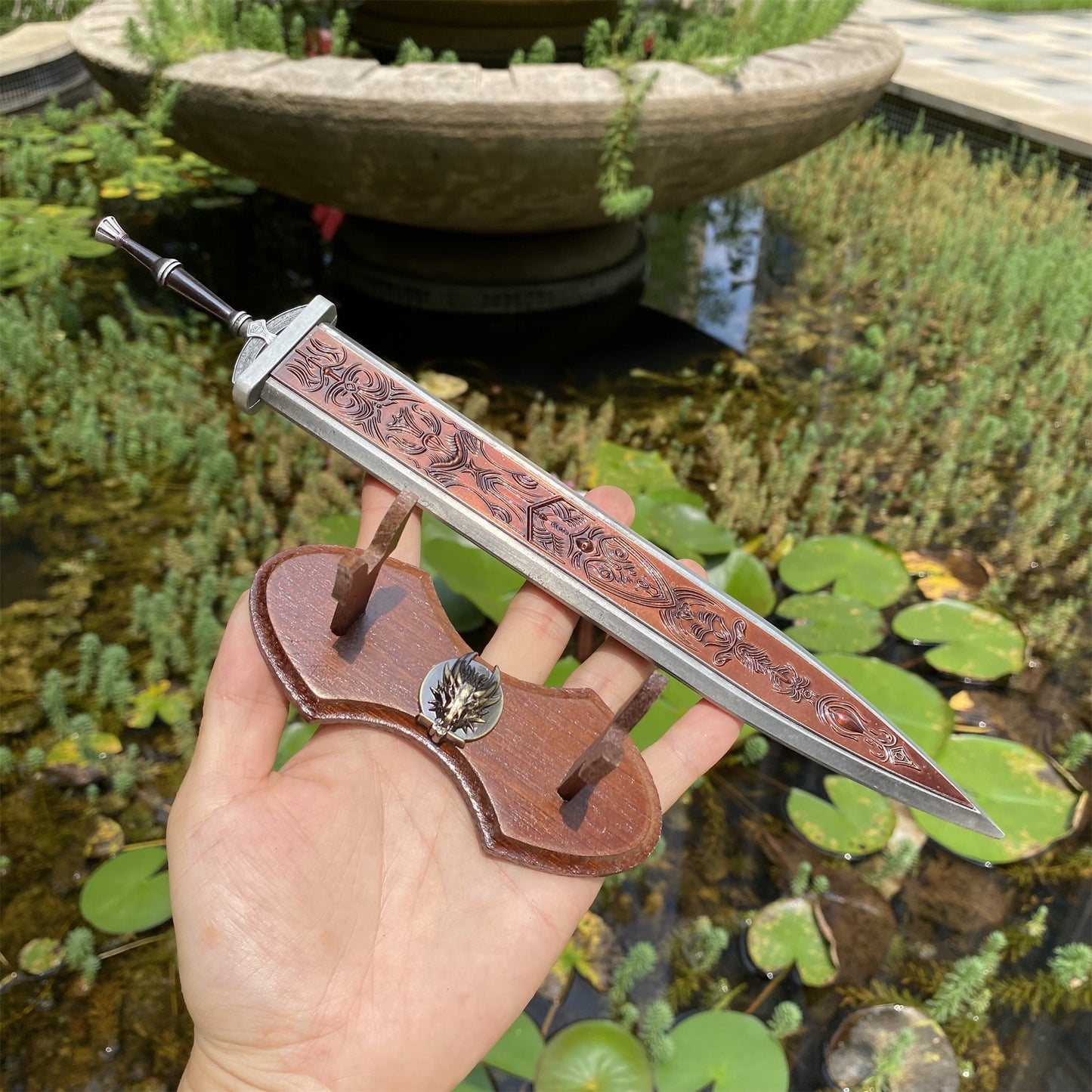 Ludwing's Holy Blade Replica Metal Miniature