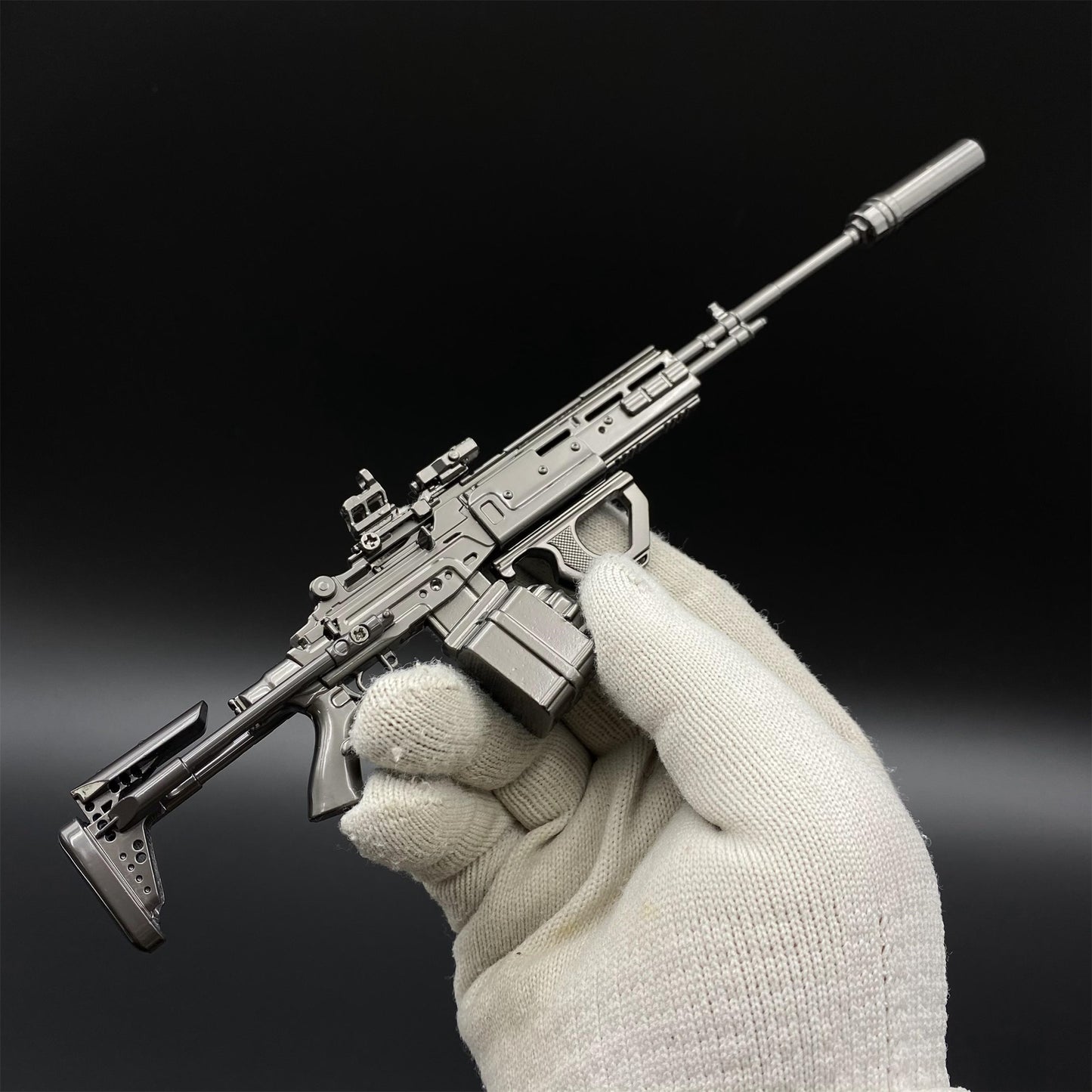 Delta Force Tactical M14 PSG Rifle Metal Miniature