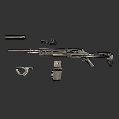 Delta Force Tactical M14 PSG Rifle Metal Miniature