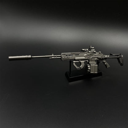 Delta Force Tactical M14 PSG Rifle Metal Miniature