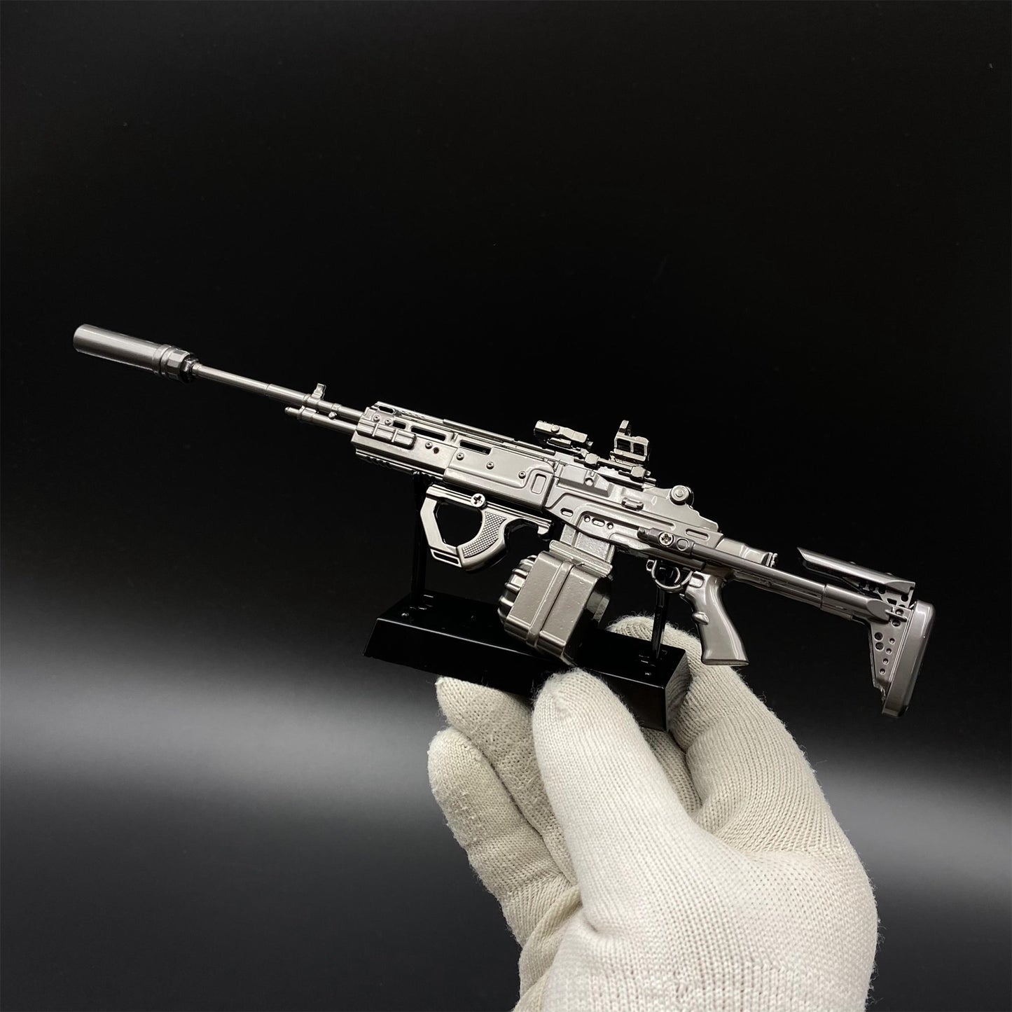 Delta Force Tactical M14 PSG Rifle Metal Miniature