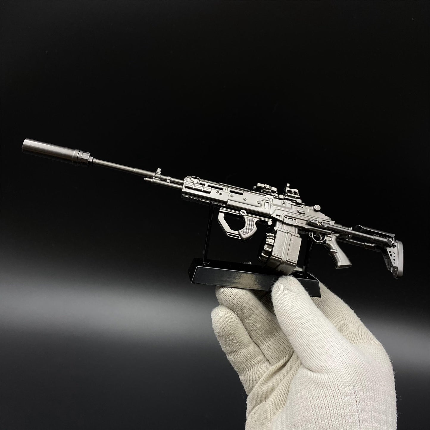 Delta Force Tactical M14 PSG Rifle Metal Miniature