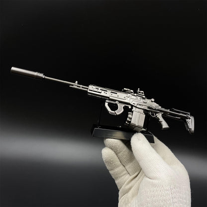 Delta Force Tactical M14 PSG Rifle Metal Miniature
