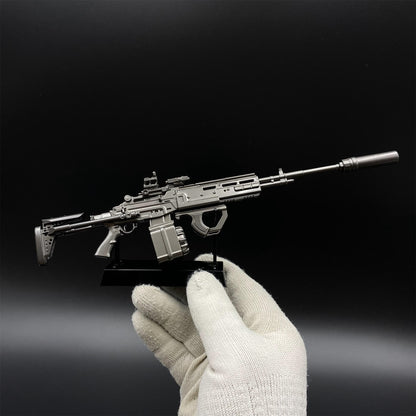 Delta Force Tactical M14 PSG Rifle Metal Miniature