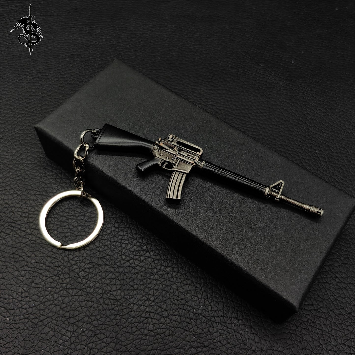 Hot Game Metal M16A4 Gun Keychain