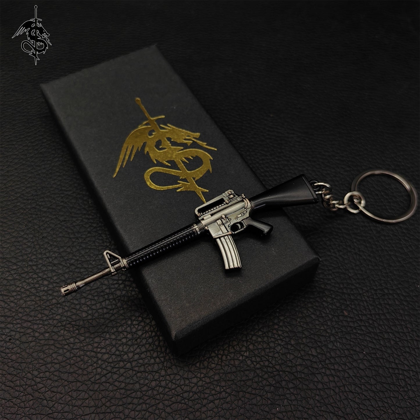 Hot Game Metal M16A4 Gun Keychain