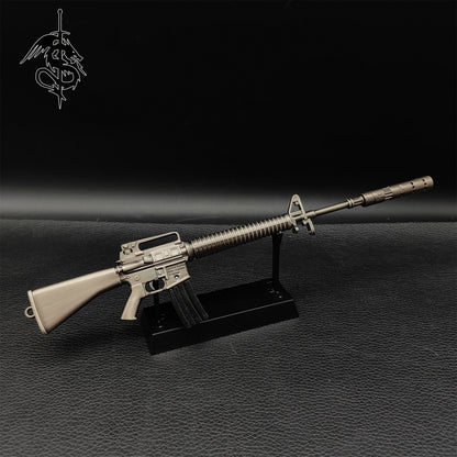 Metal M16 Miniature Alloy M16A4 Gun Model 