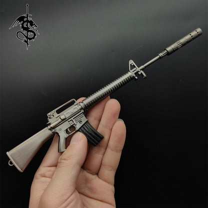 Metal M16 Miniature Alloy M16A4 Gun Model 