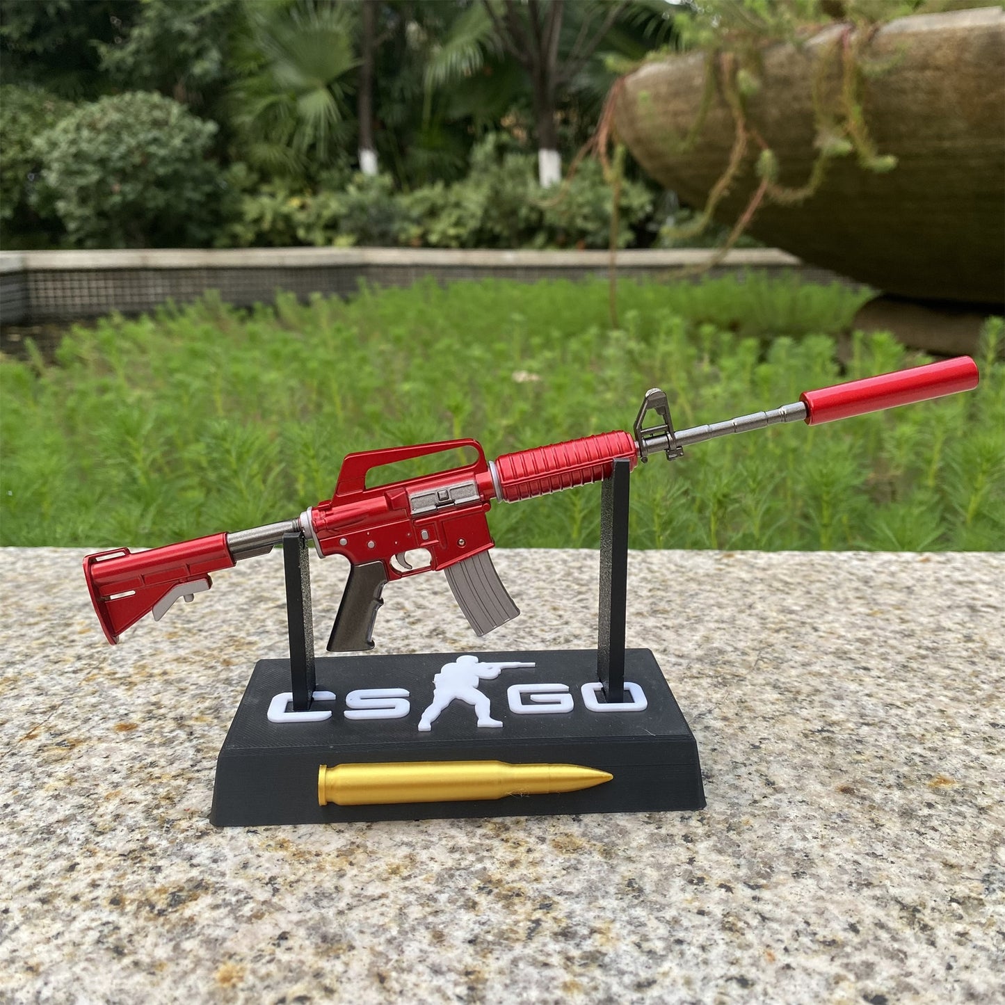 M4A1-S Red Hot Metal Miniature